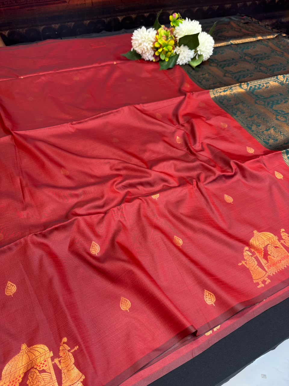 Pallaku Soft Silk Saree for Festival Wear