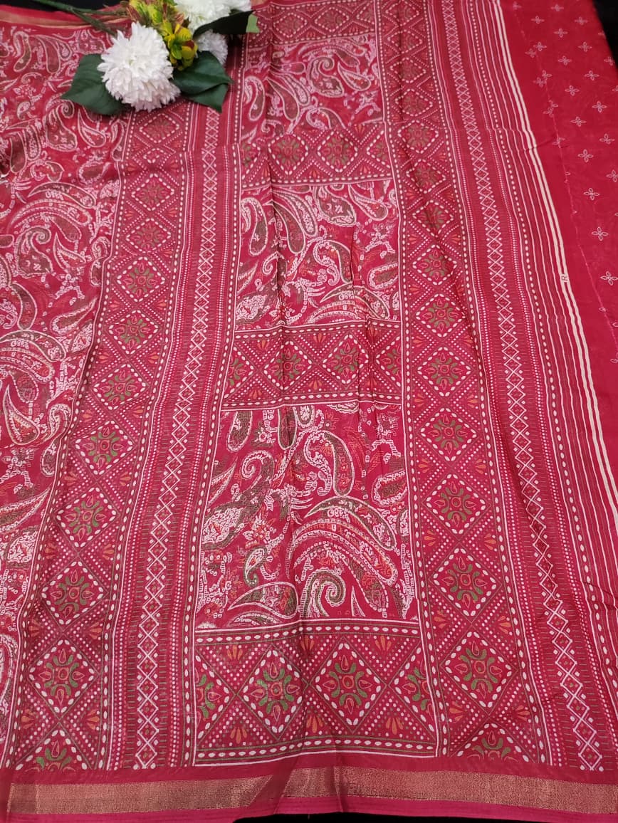 Malmal Peding Cotton Saree MU43