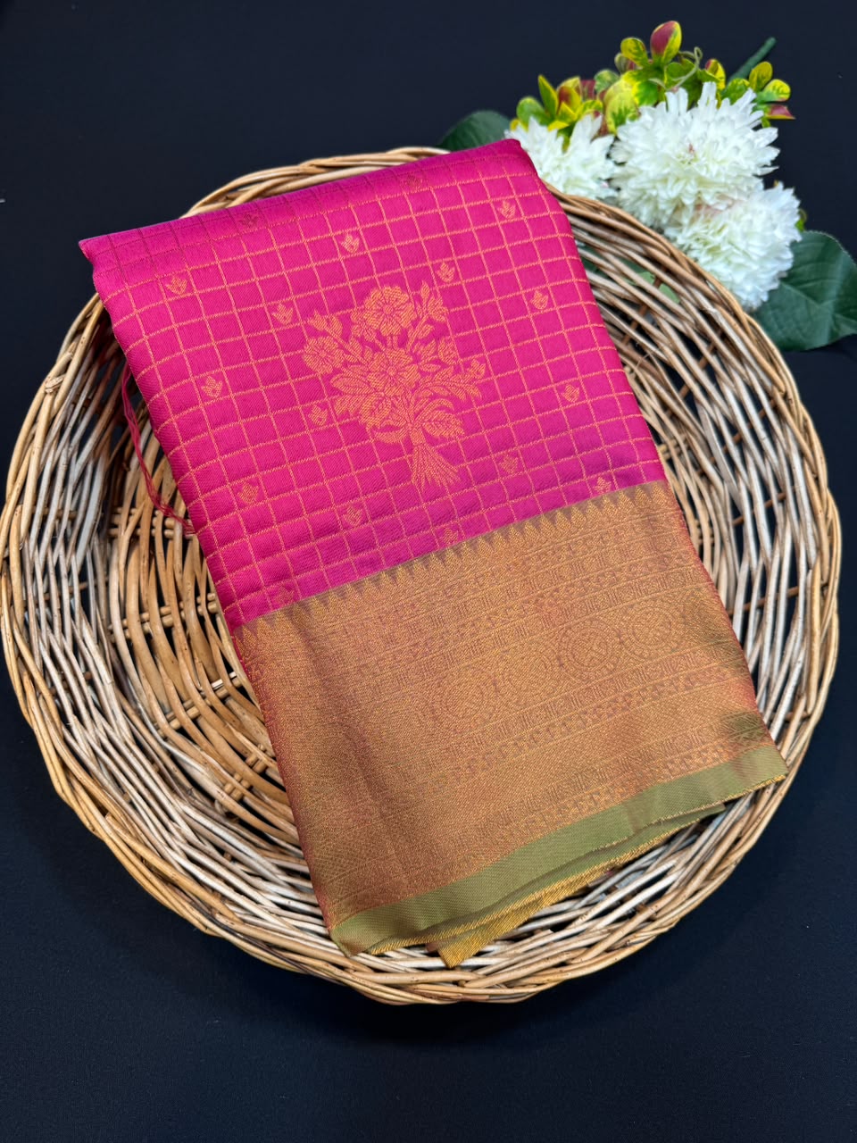 Malar Kattam |Zari Soft Silk Saree for Women| MKT17