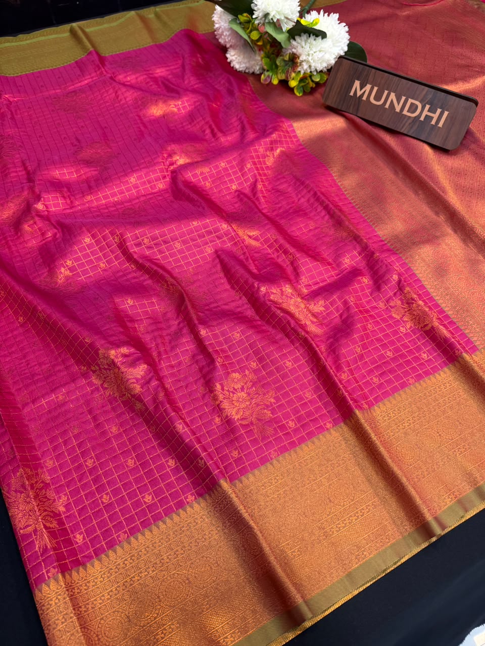 Malar Kattam |Zari Soft Silk Saree for Women| MKT17