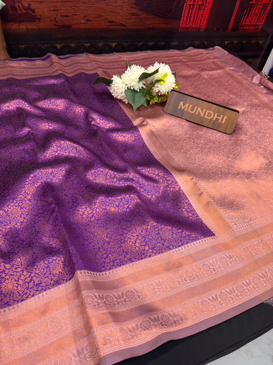 Bridal Pavishna Saree | Elegant Fancy Saree for Women| B07