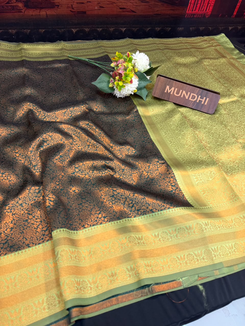 Bridal Pavishna Saree | Elegant Fancy Saree for Women| B08