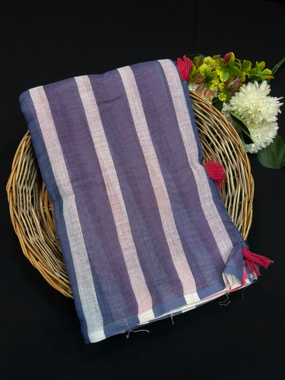 Post Card Cotton Saree in Fancy Cotton for Festival Wear