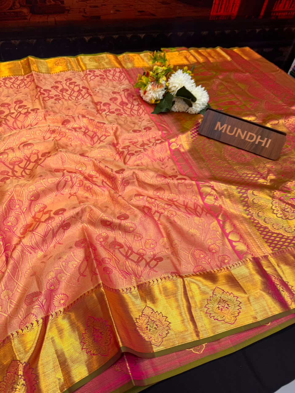 Pattu Mix Wedding Saree – Elegant Traditional Silk Look| PW20