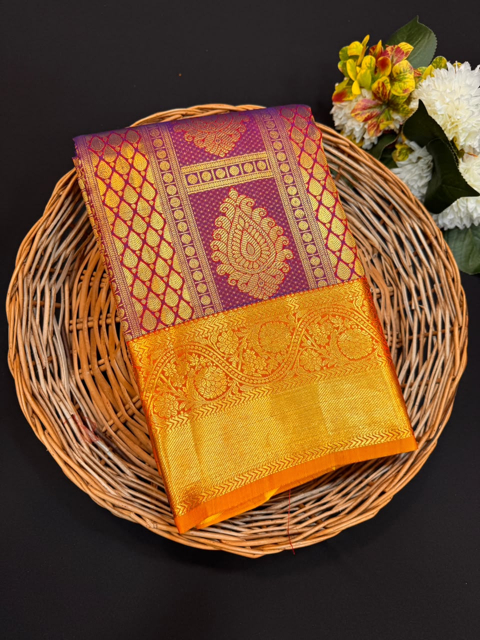 Pattu Mix Wedding Saree – Elegant Traditional Silk Look| PW07