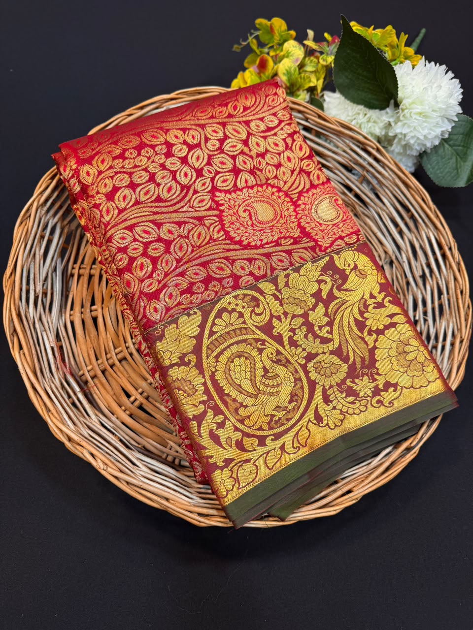 Kanmani Pattu Mix Wedding Saree – Elegant Traditional Silk Look| PW36