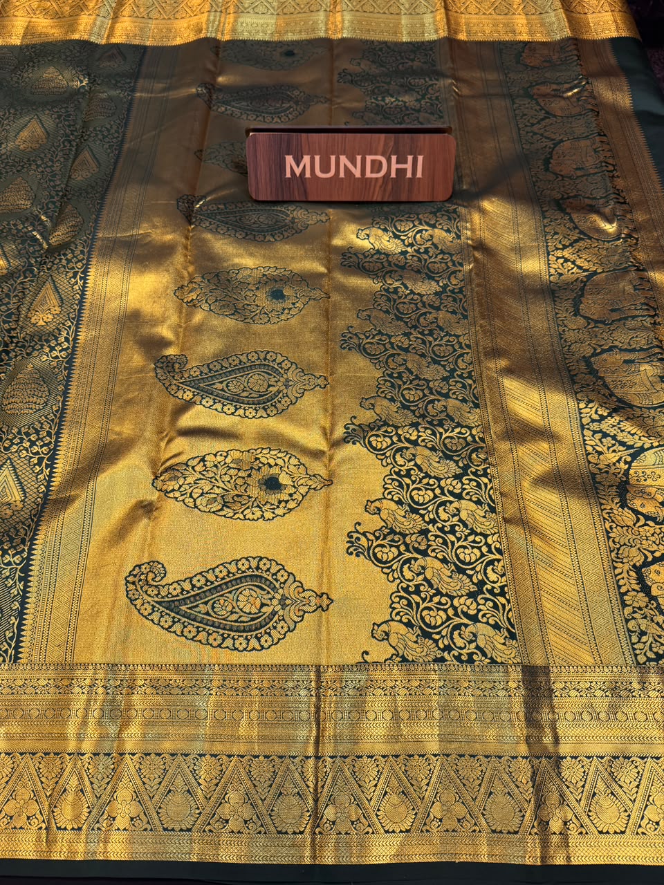 Kanmani Pattu Mix Wedding Saree – Elegant Traditional Silk Look| PW37