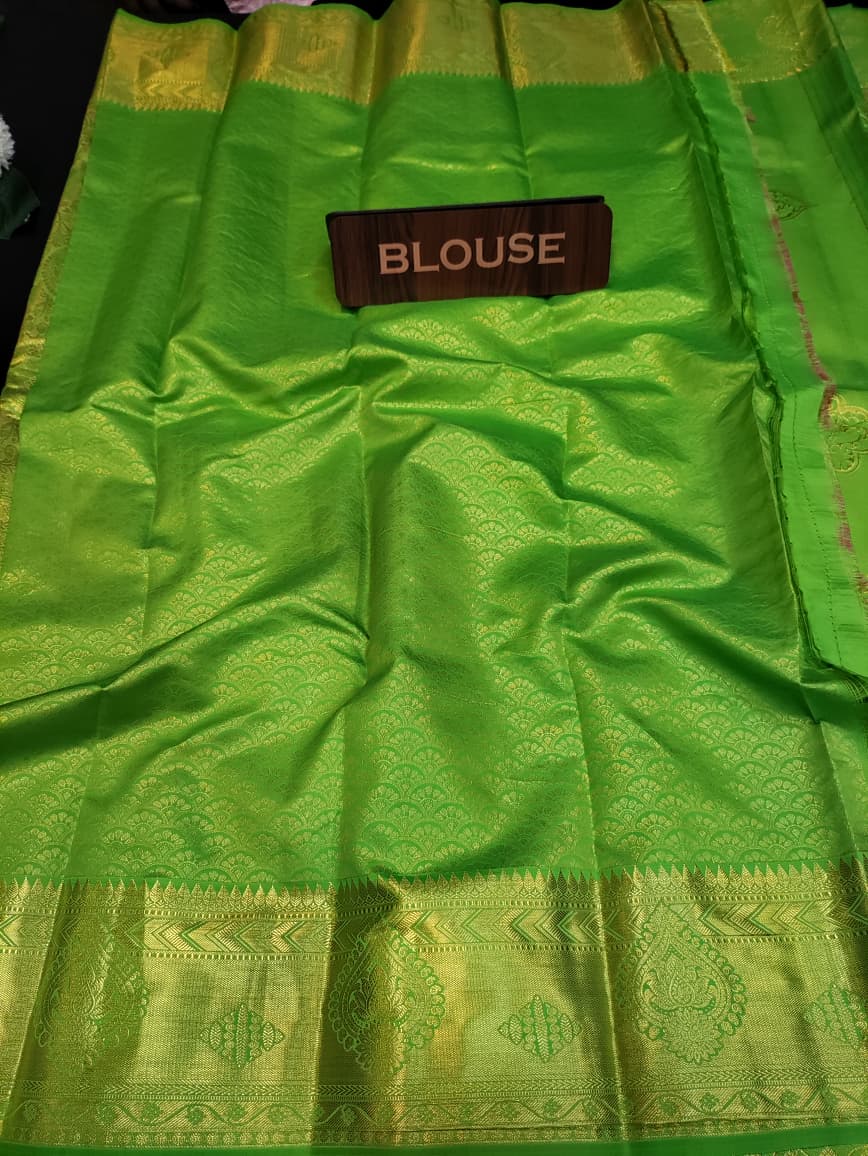 Kanmani Pattu Mix Wedding Saree – Elegant Traditional Silk Look| PW39