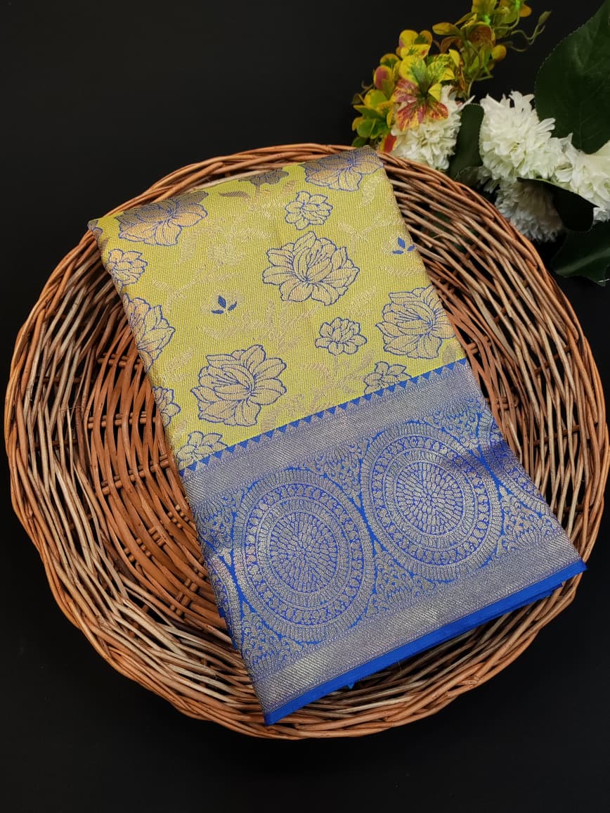 Kanmani Pattu Mix Wedding Saree – Elegant Traditional Silk Look| PW40