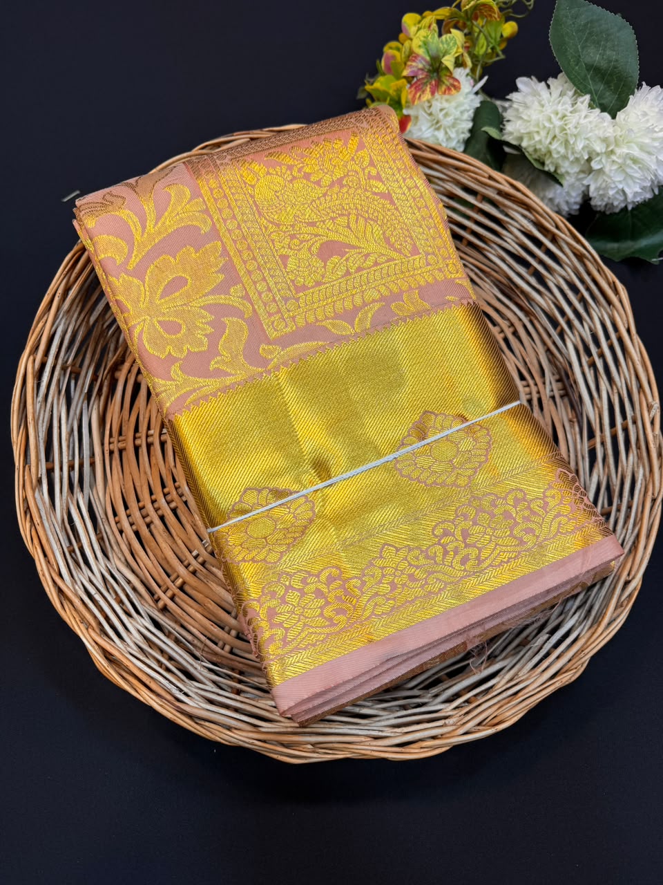 Kanmani Pattu Mix Wedding Saree – Elegant Traditional Silk Look| PW44
