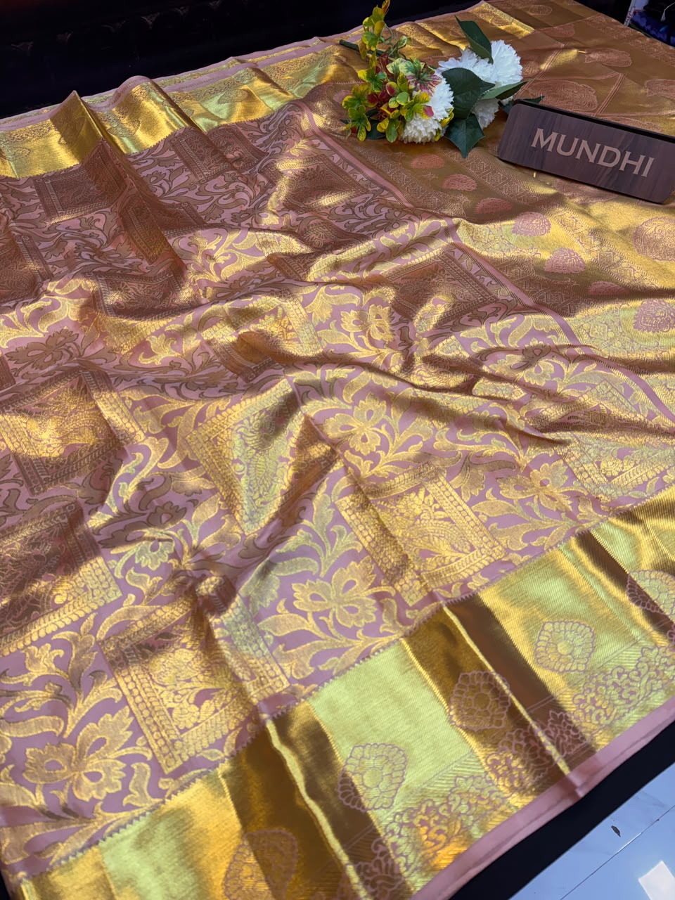 Kanmani Pattu Mix Wedding Saree – Elegant Traditional Silk Look| PW44