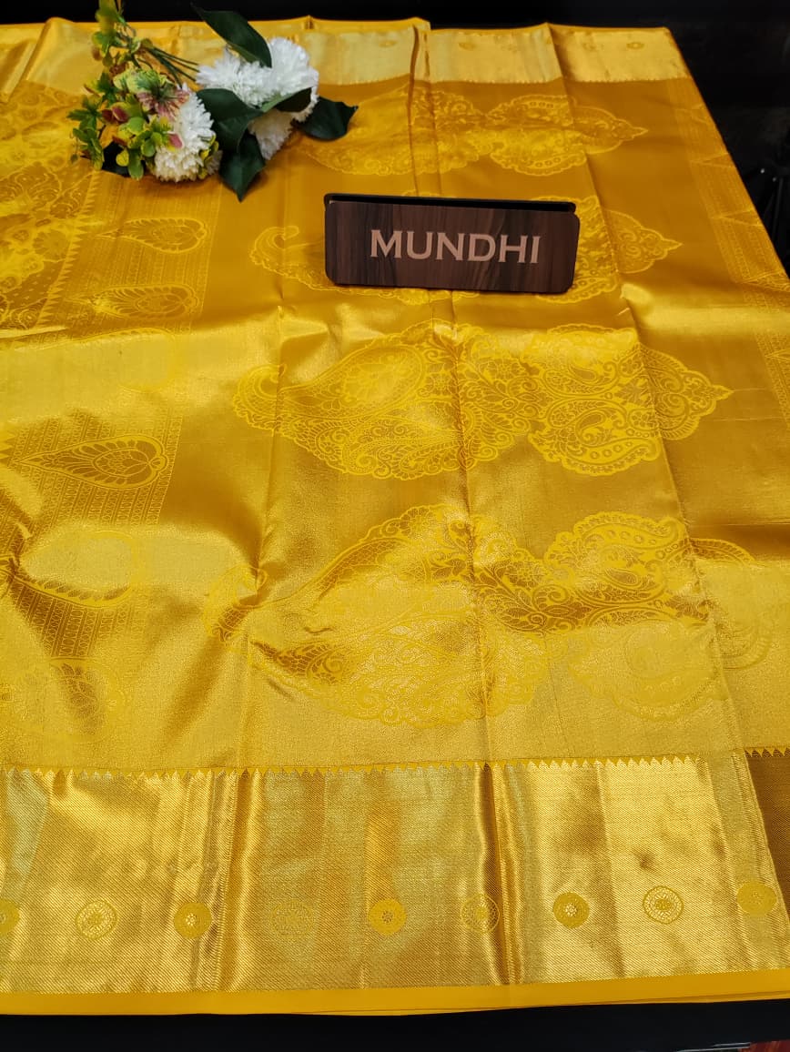 Kanmani Pattu Mix Wedding Saree – Elegant Traditional Silk Look| PW45