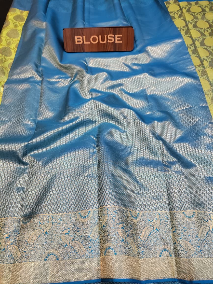 Kanmani Pattu Mix Wedding Saree – Elegant Traditional Silk Look| PW46