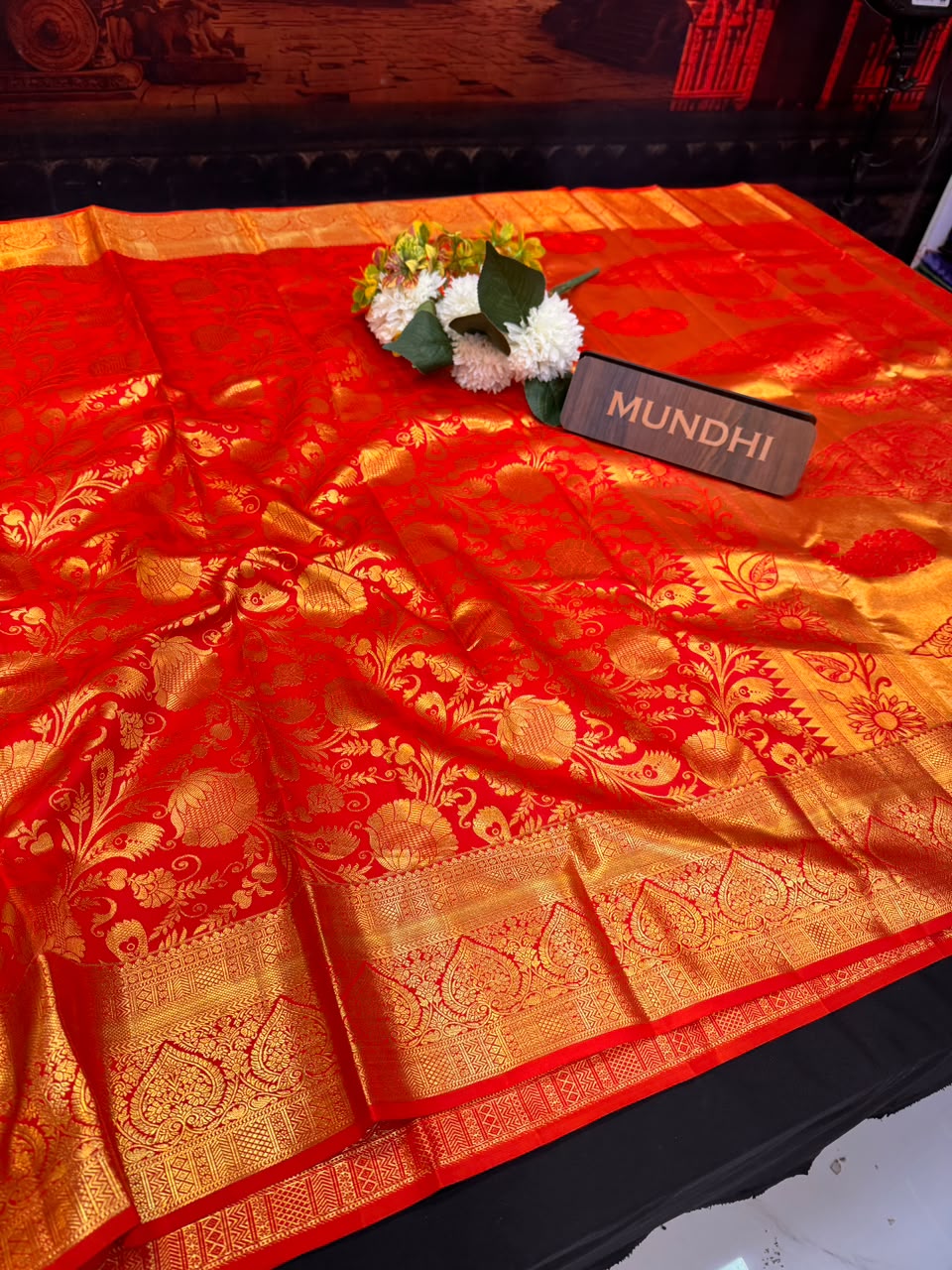 Kanmani Pattu Mix Wedding Saree – Elegant Traditional Silk Look| PW49