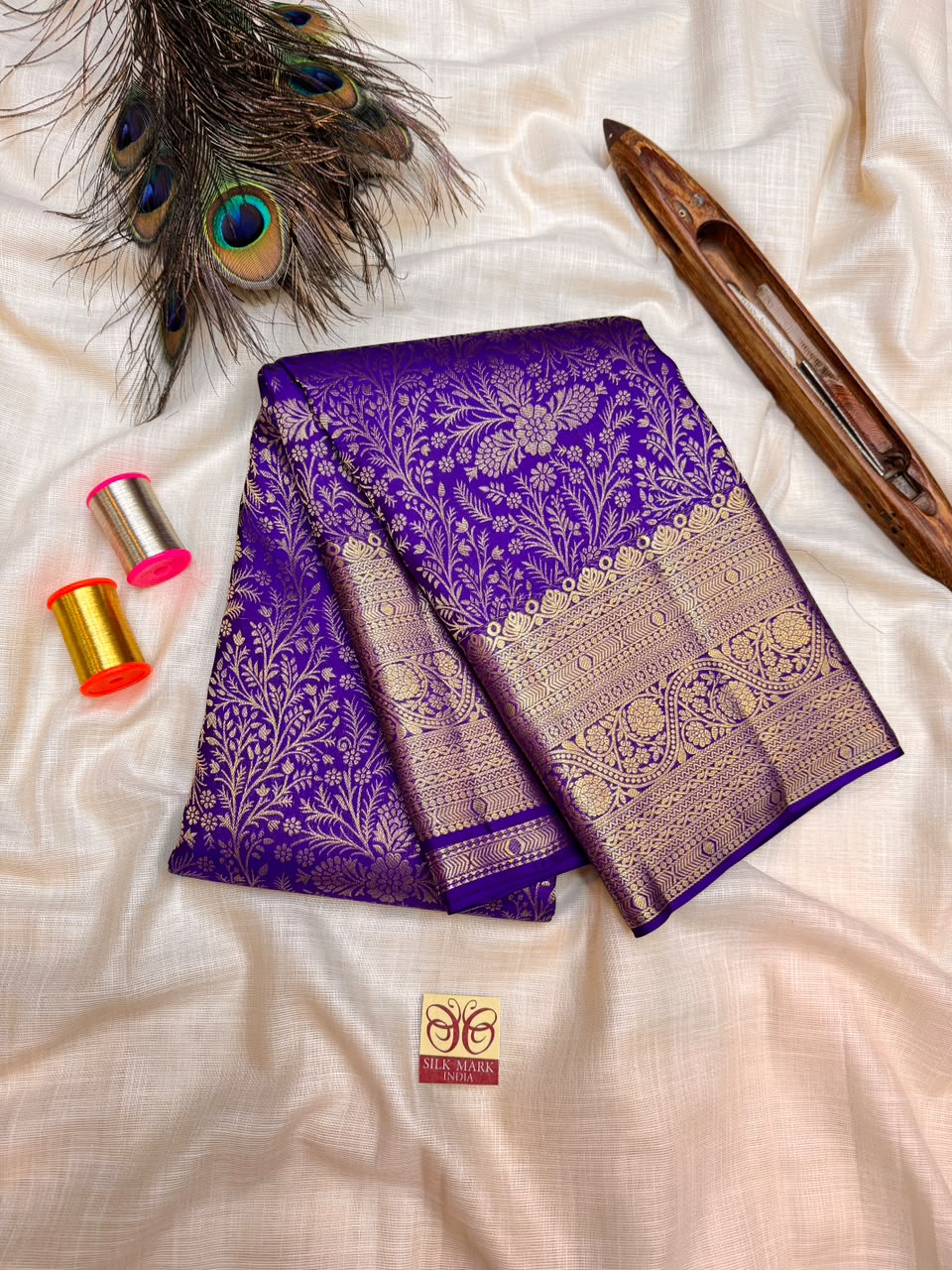 Pure Silk Saree – |100% Original Silk Traditional Elegance| M58