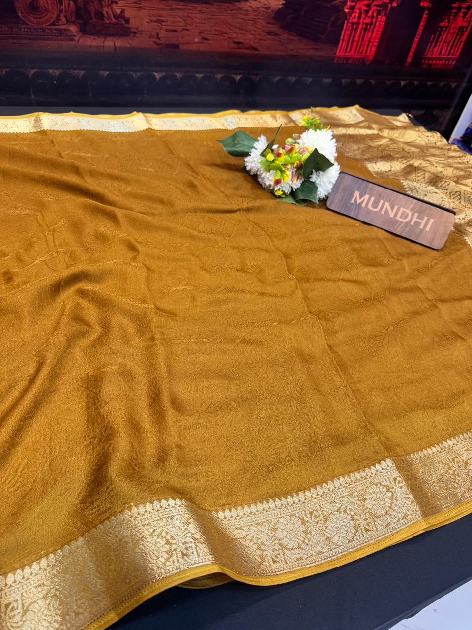 Siddharth Tarangini Fancy Saree | Zari Work | SDR02
