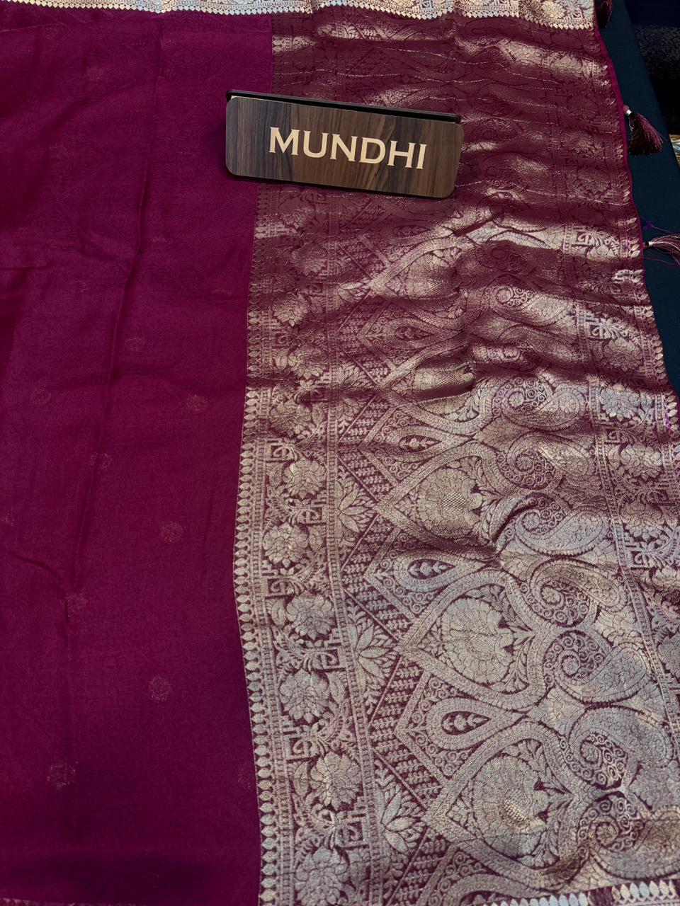 Siddharth Tarangini Fancy Saree | Zari Work | SDR06