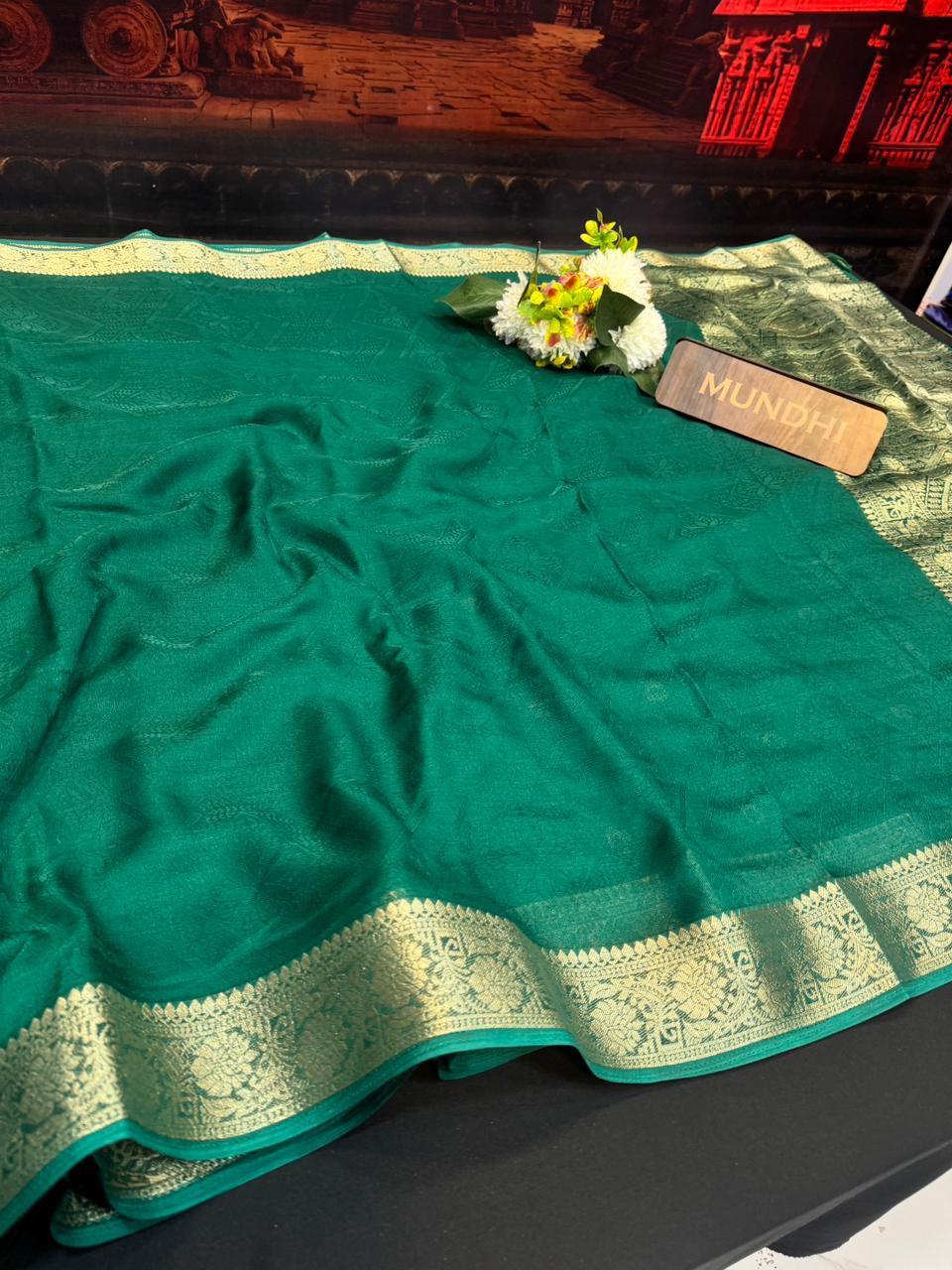 Siddharth Tarangini Fancy Saree | Zari Work | SDR07