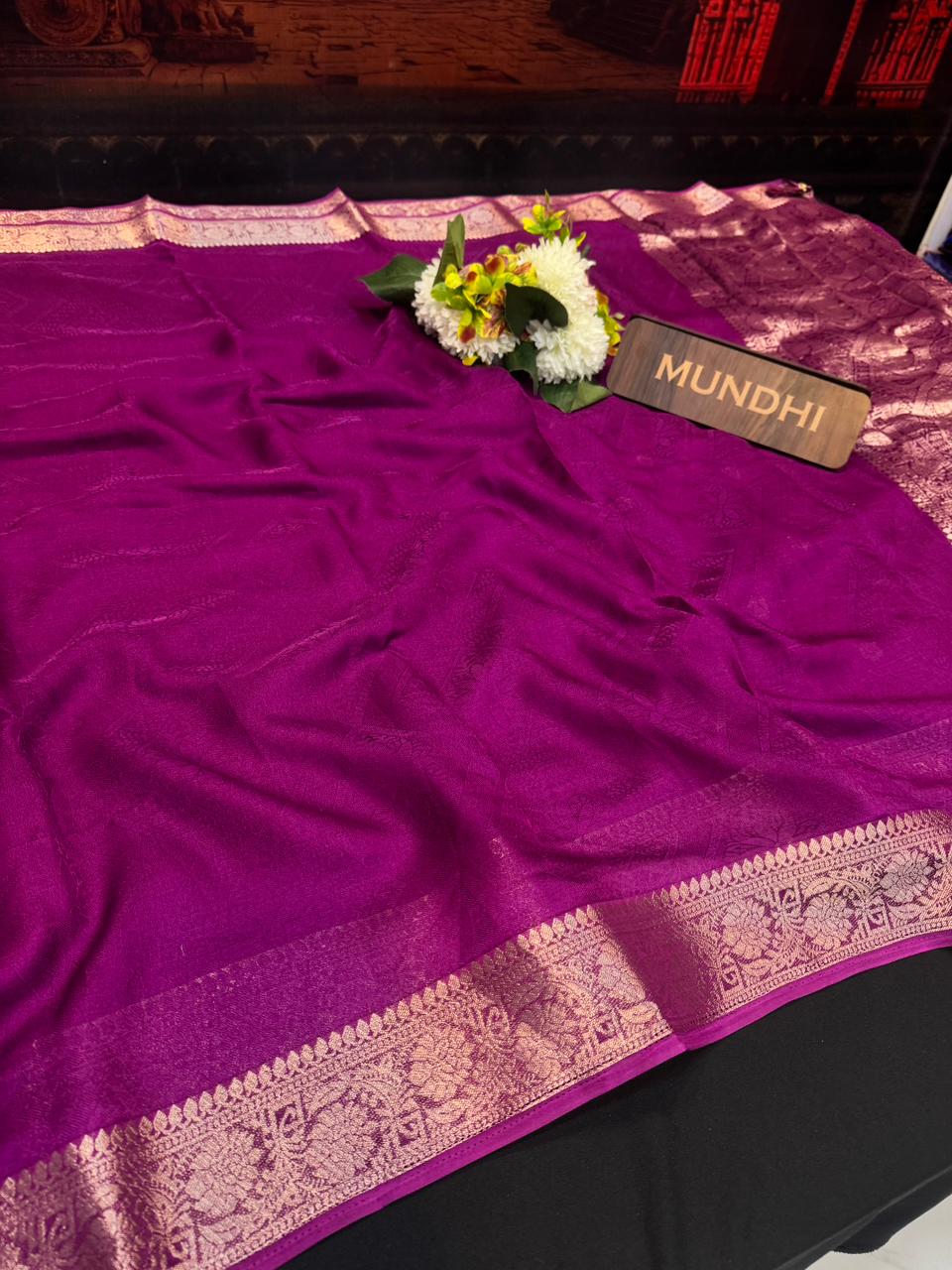Siddharth Tarangini Fancy Saree | Zari Work | SDR09