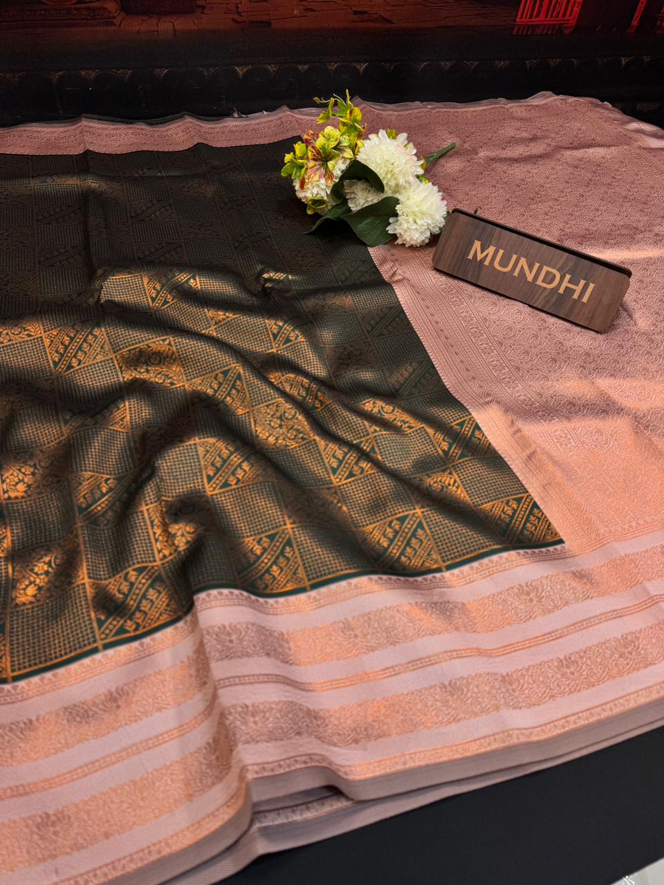 Fancy Pavishna Saree | Elegant Zari Work| FP04