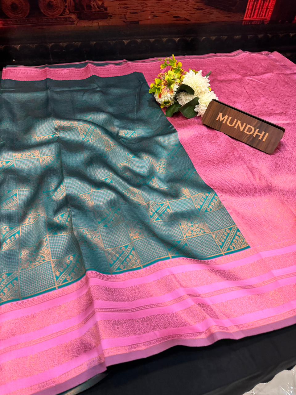 Fancy Pavishna Saree | Elegant Zari Work| FP03