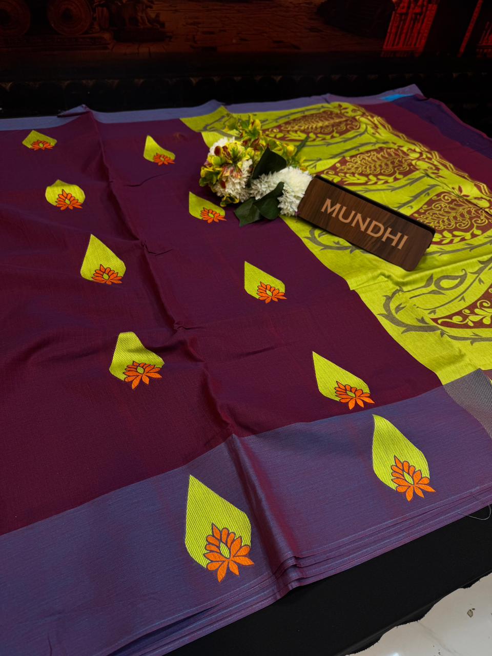 Summer Cool Cotton | Elegant Zari Cotton Saree| SMC25