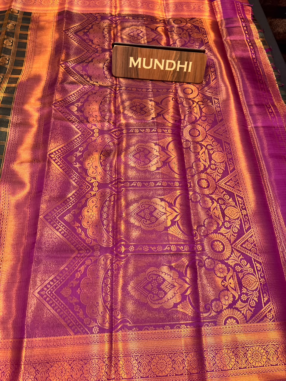 Shalini Checked Saree SHC13