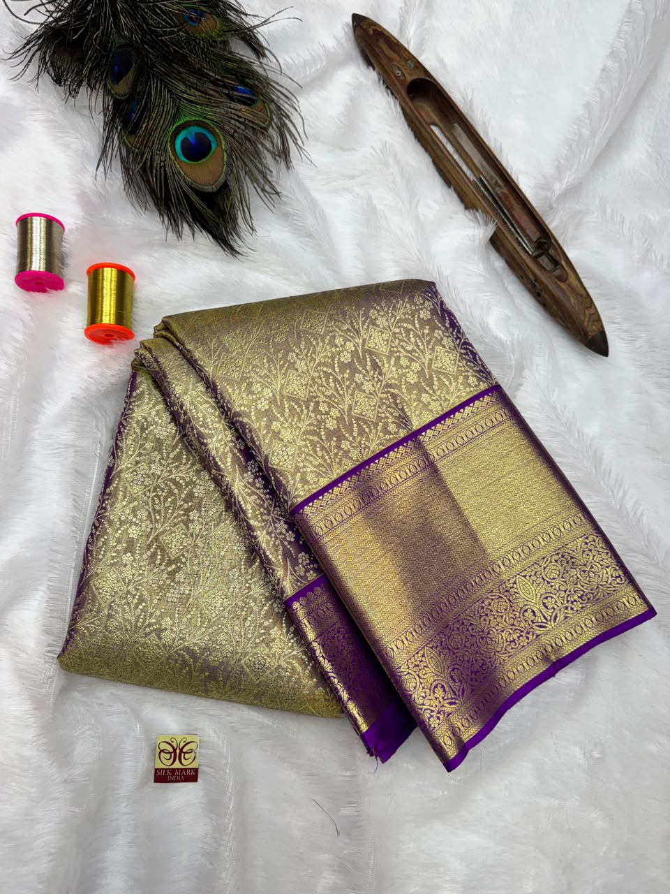 Pure Silk Saree | 100% Original Silk Traditional Elegance | M73