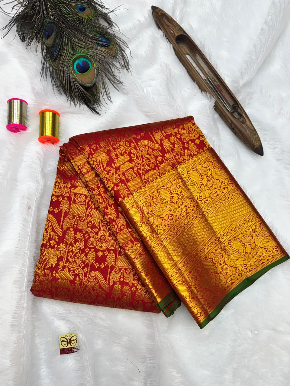 Pure Silk Saree | 100% Original Silk Traditional Elegance | M82