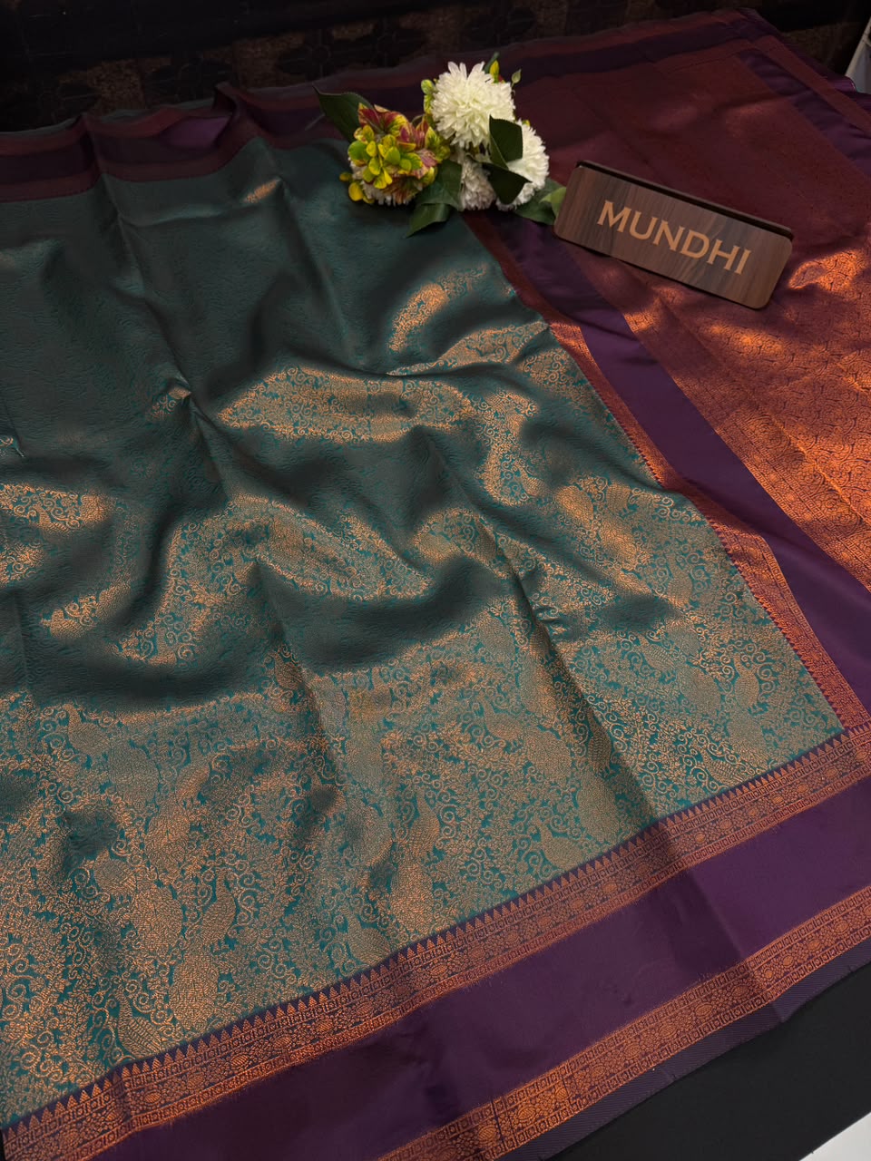 Retta Patta Pavishna Soft Silk Saree | Butta Blouse| RTP67