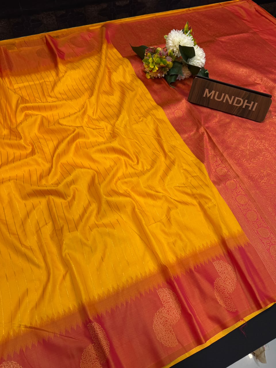 Premium Soft Silk Sarees with Zari Border for Festival Wear