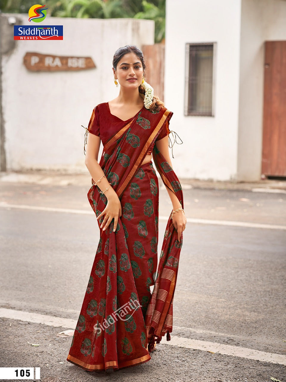 Siddhanth Kota Chanderi Fancy Saree | Zari Work | SD58