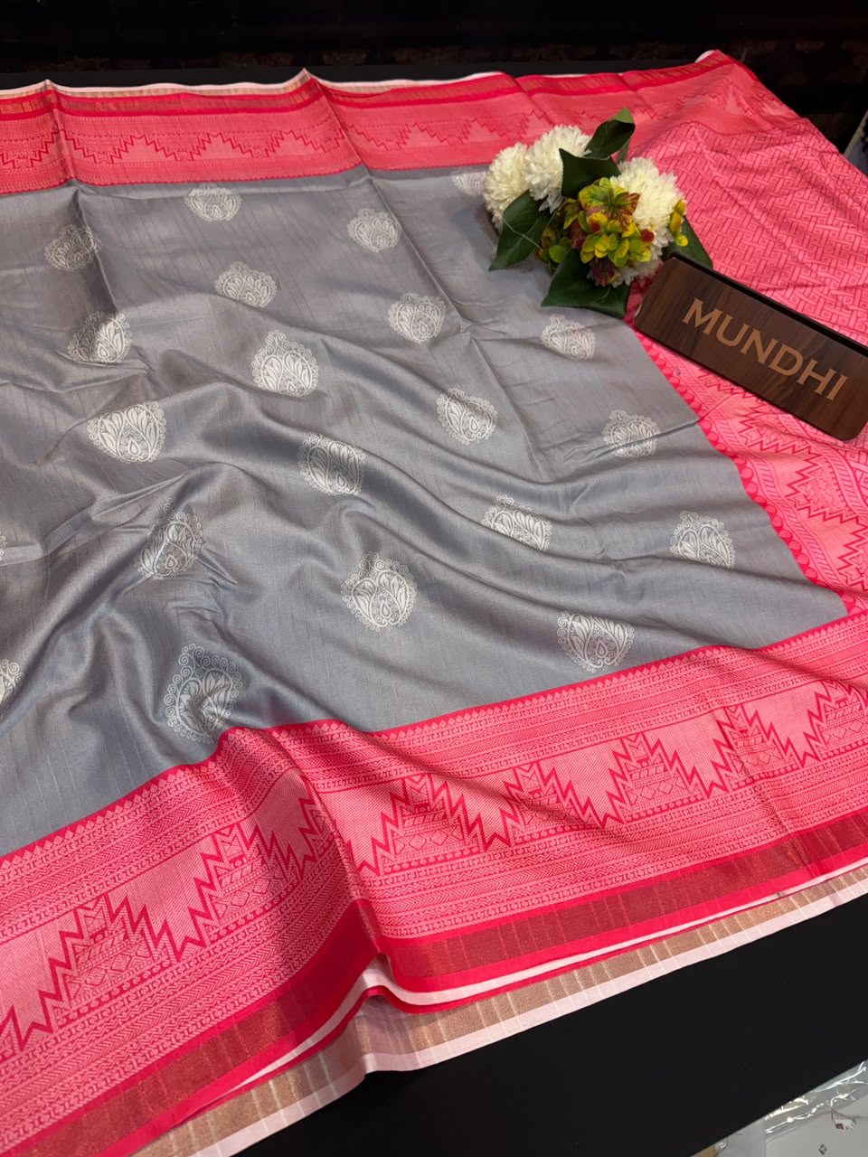 Siddhanth Yugpath Prints Fancy Saree | Zari Work | SD78