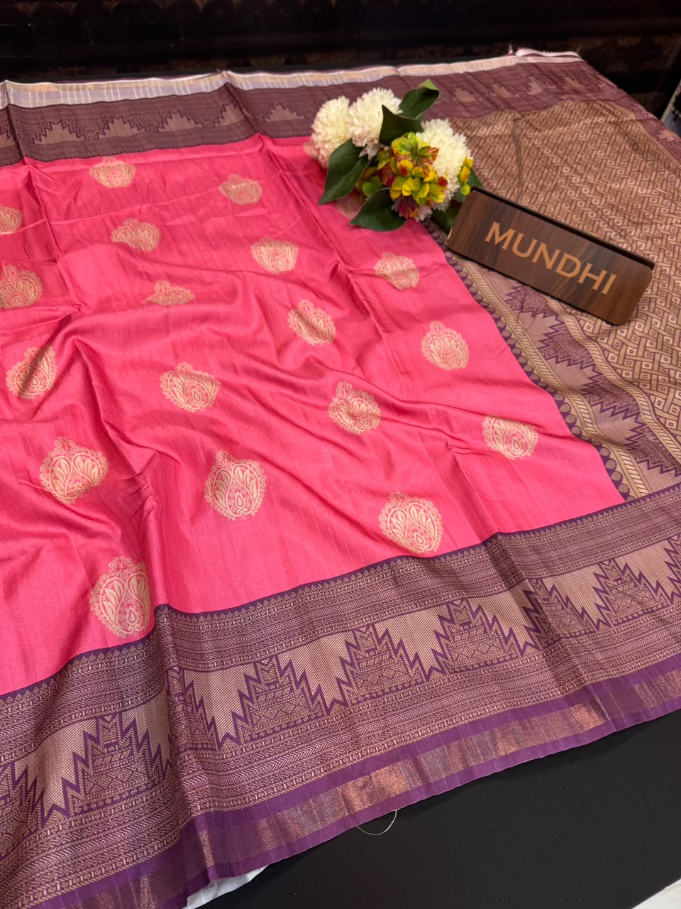 Siddhanth Yugpath Prints Fancy Saree | Zari Work | SD81