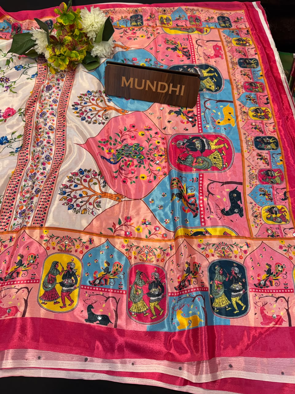 Chinon Mirror | Masakali Saree | CM32