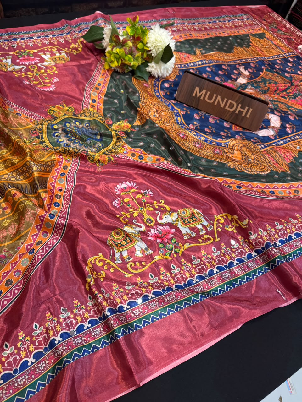 Chinon Mirror | Masakali Saree | CM37