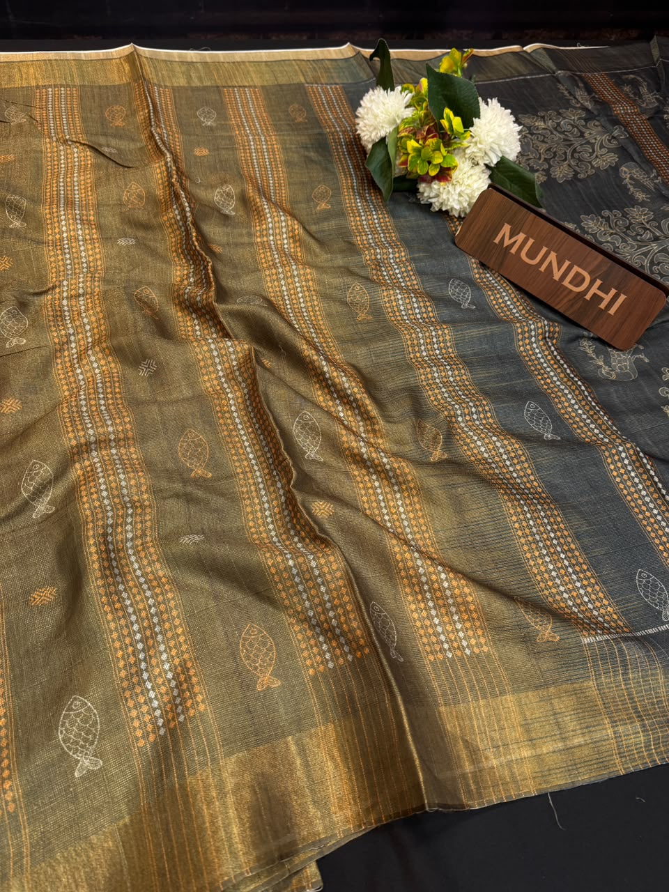 Handloom Fancy Silk Saree | Zari Fancy Saree| BLR27