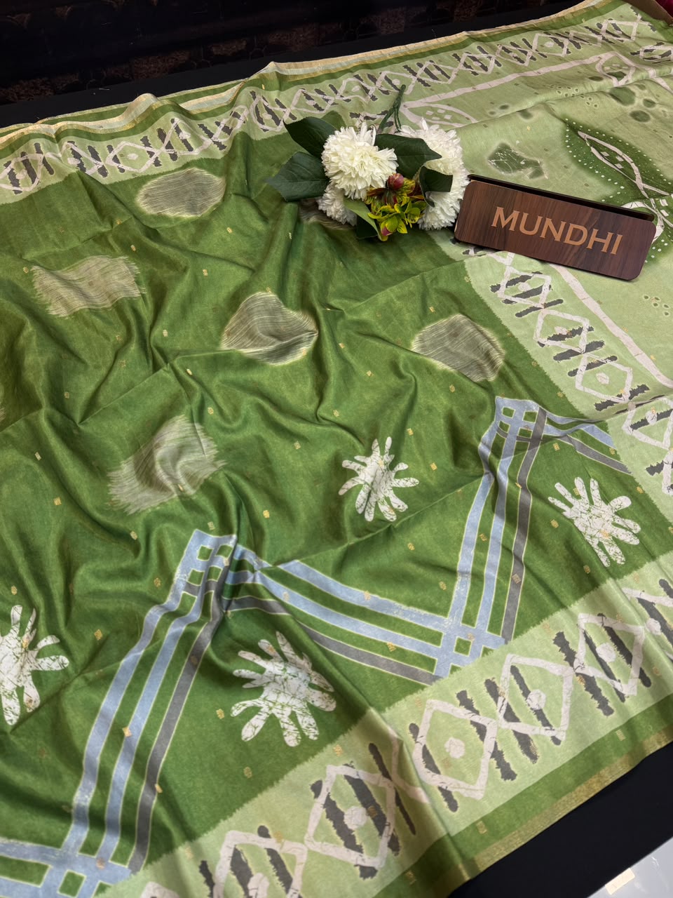 Kashmiri Butti Fancy Silk Saree | Digital Fancy Saree| BLR34