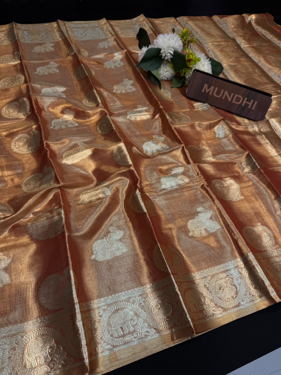Zivara Silk Fancy Saree with elegant zari work