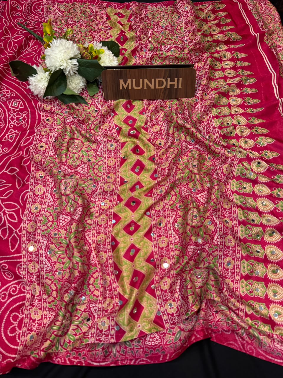 Moss Mirror Fancy Silk Saree with Elegant Zari Work| MSR02