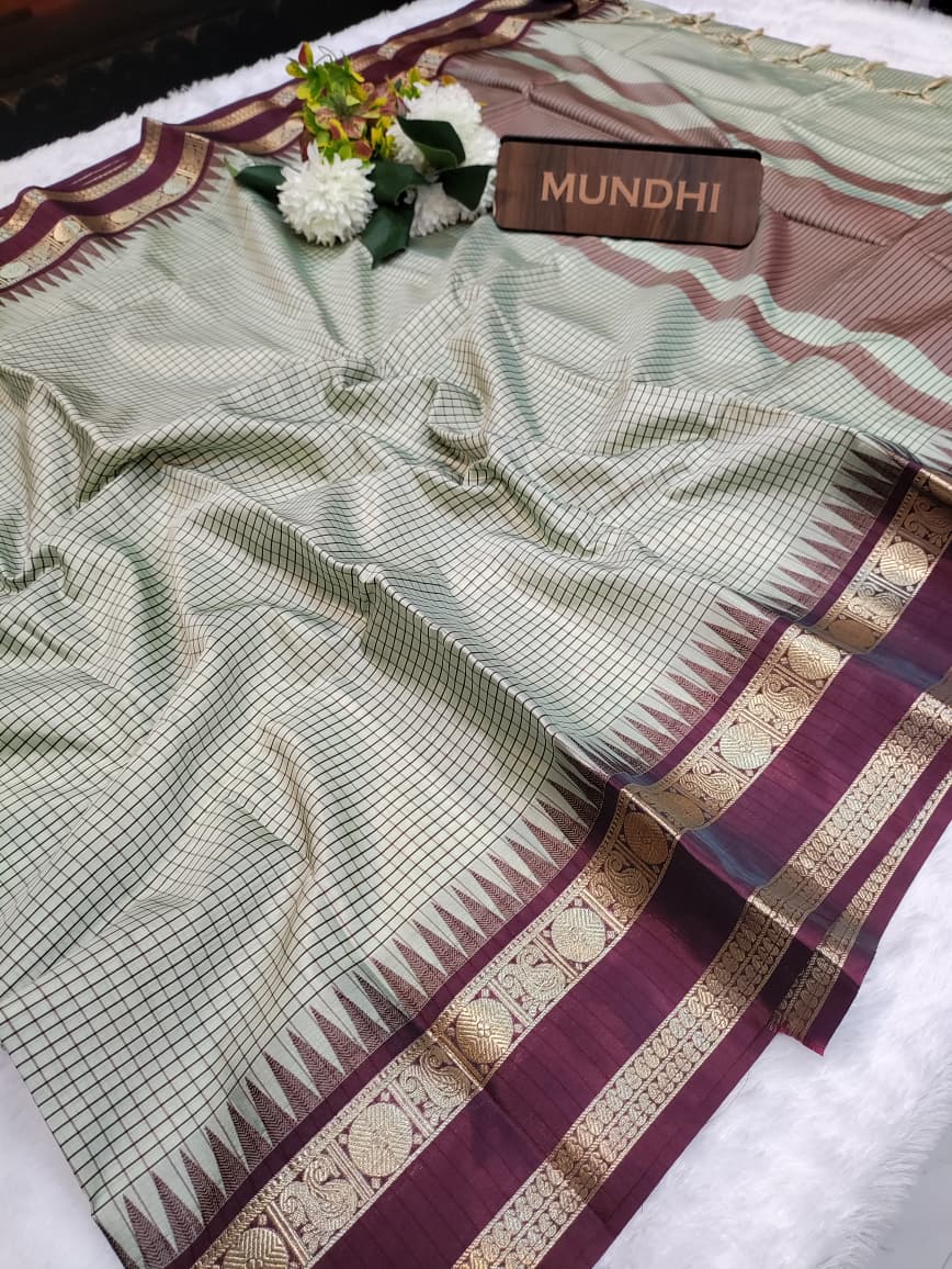 Celebrity Banarasi Raw Silk | Zari Work for Women | FV146