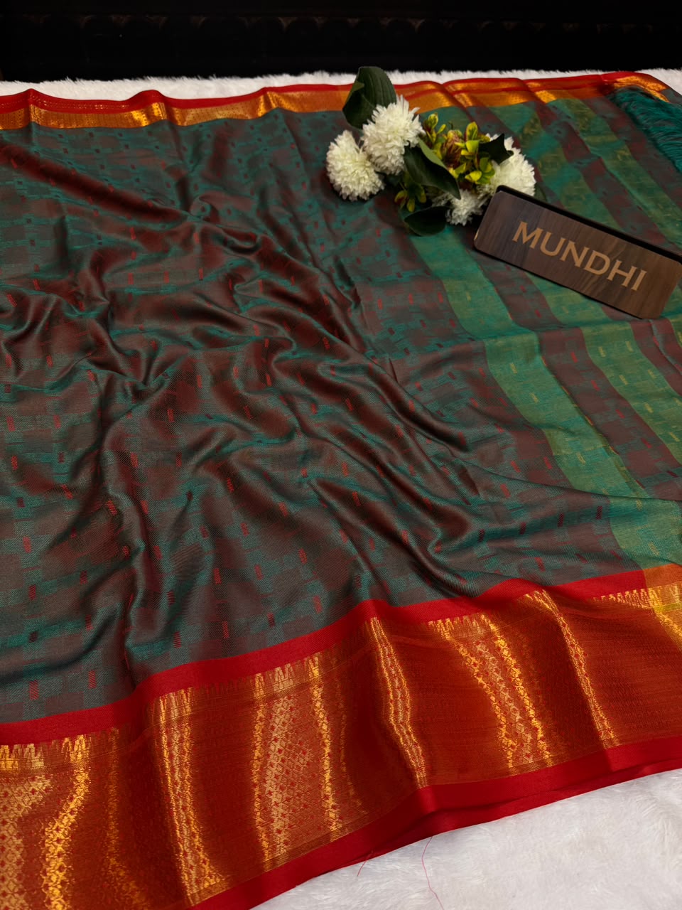 Kottanch Mayil Zari Silk Saree for |Party & Festival Wear| MSK22