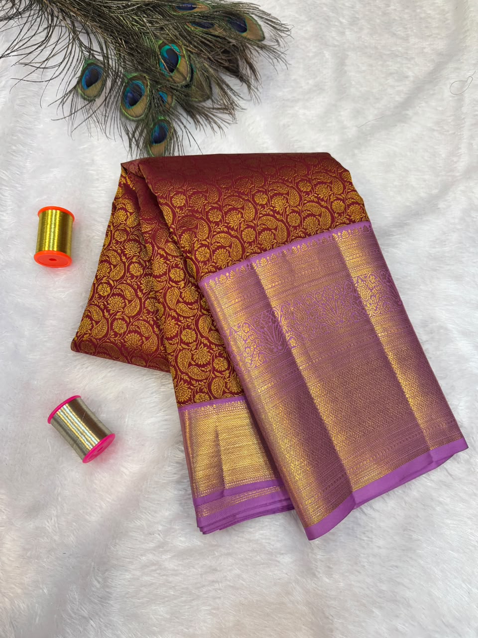 Pure Silk Saree | 100% Original Silk Traditional Elegance | M155