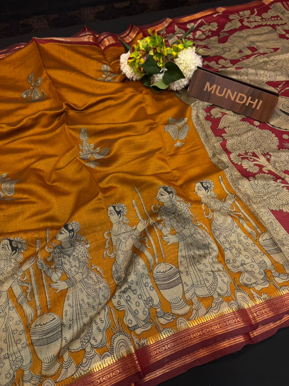 Kullu Silk Fancy Saree with Zari Work| KF09