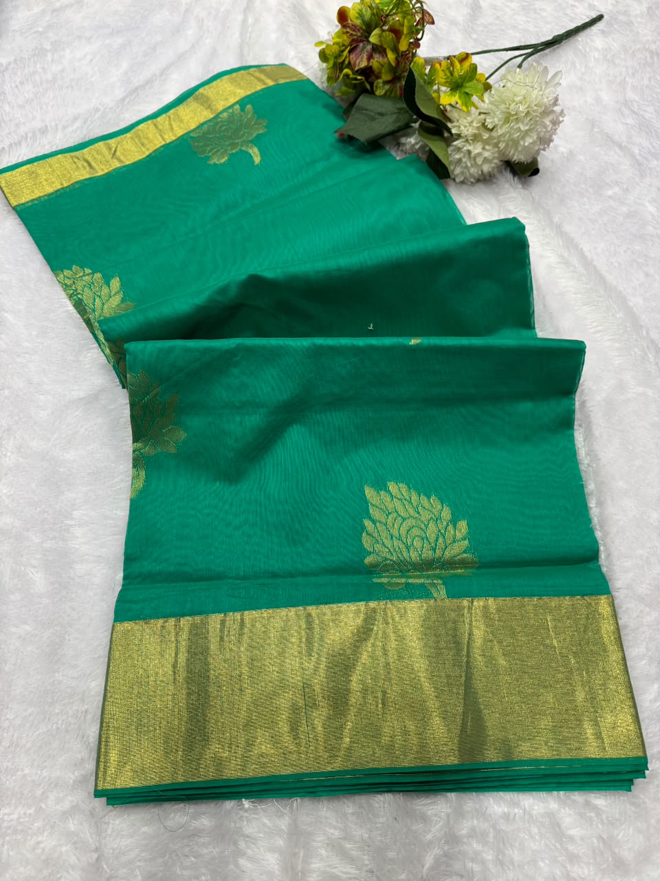 Elampillai Cotton Fancy Saree with Zari Work| EC09
