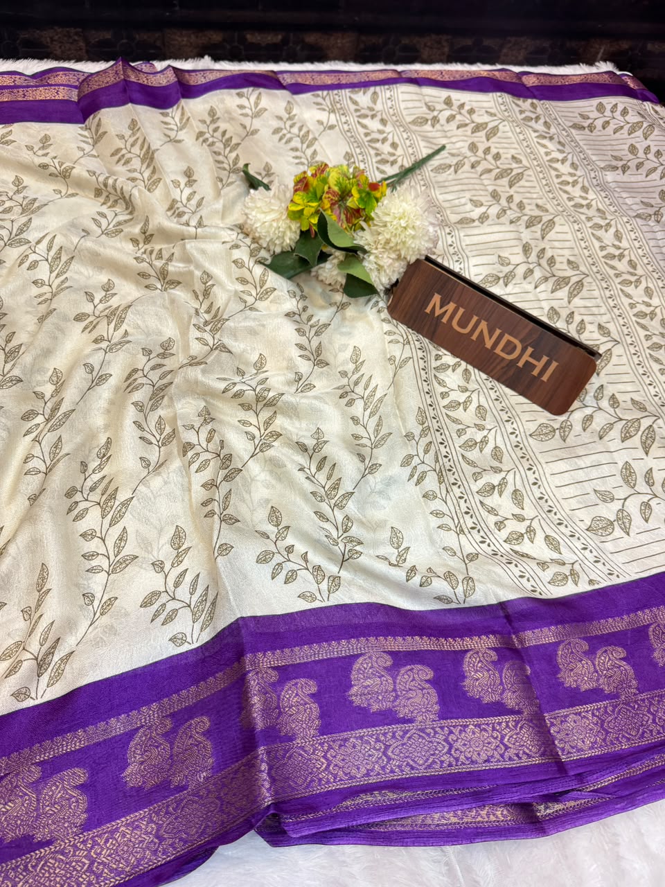 Chandrika Fancy Saree with Elagent Zari| CD05