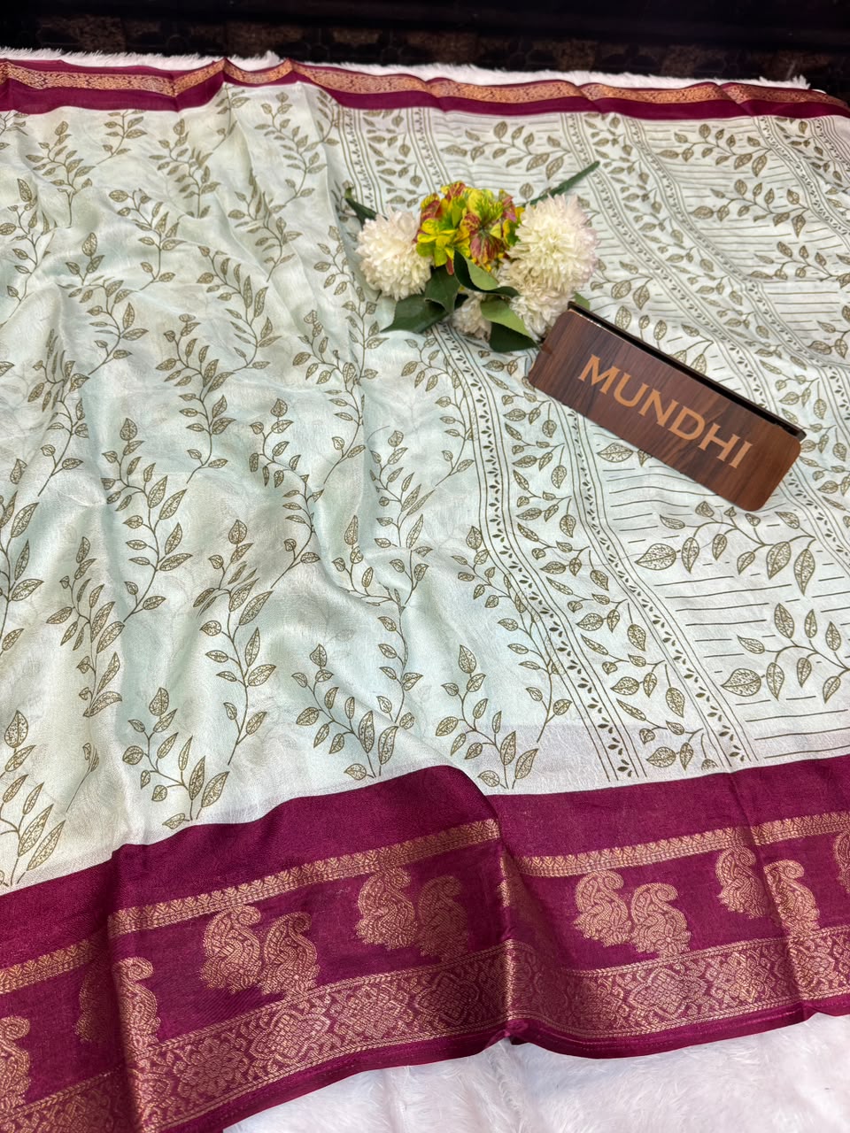 Chandrika Fancy Saree with Elagent Zari| CD09