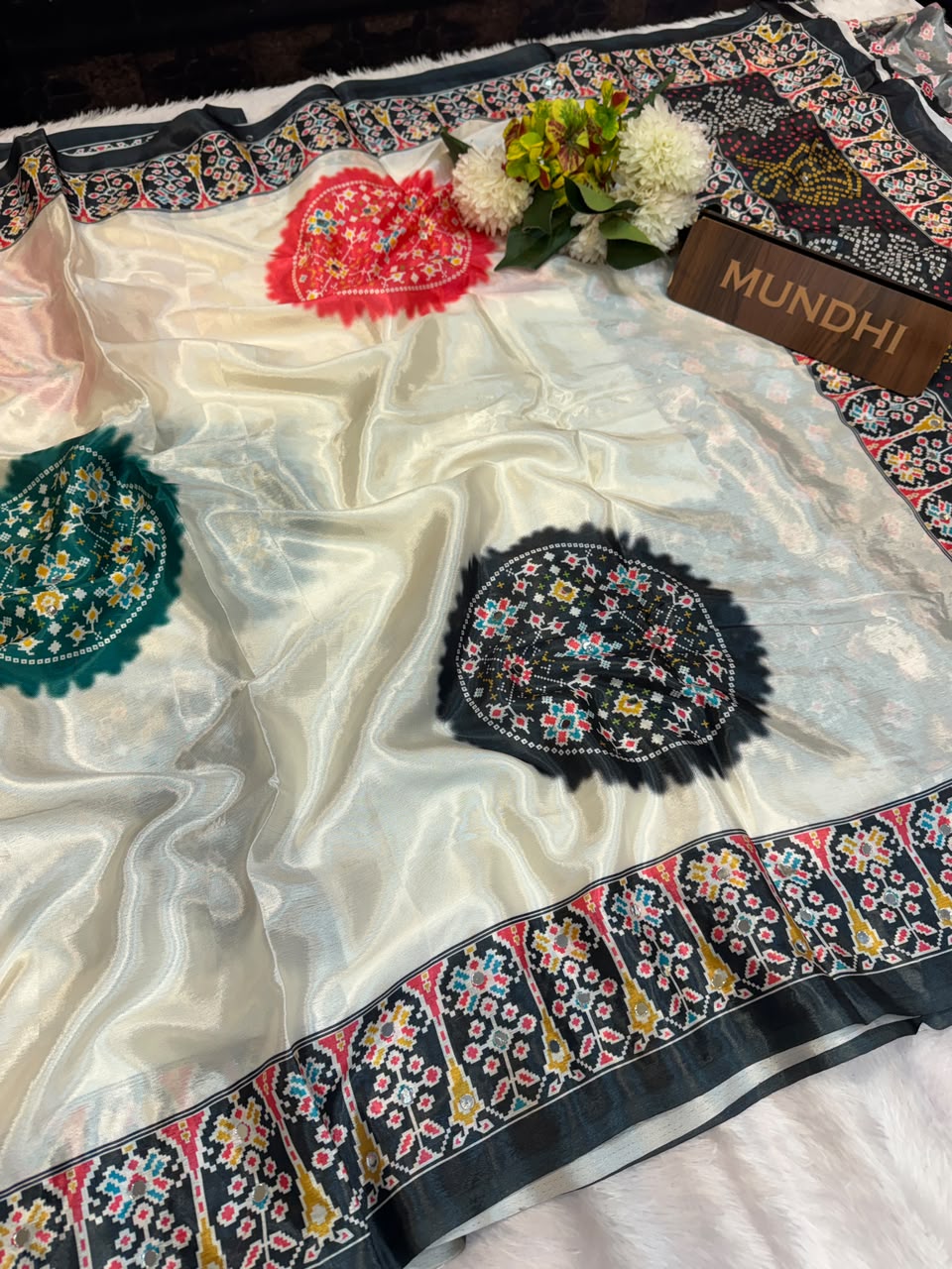 Chinon Mirror | Masakali Take 5Saree Extra10% Discount | CM57