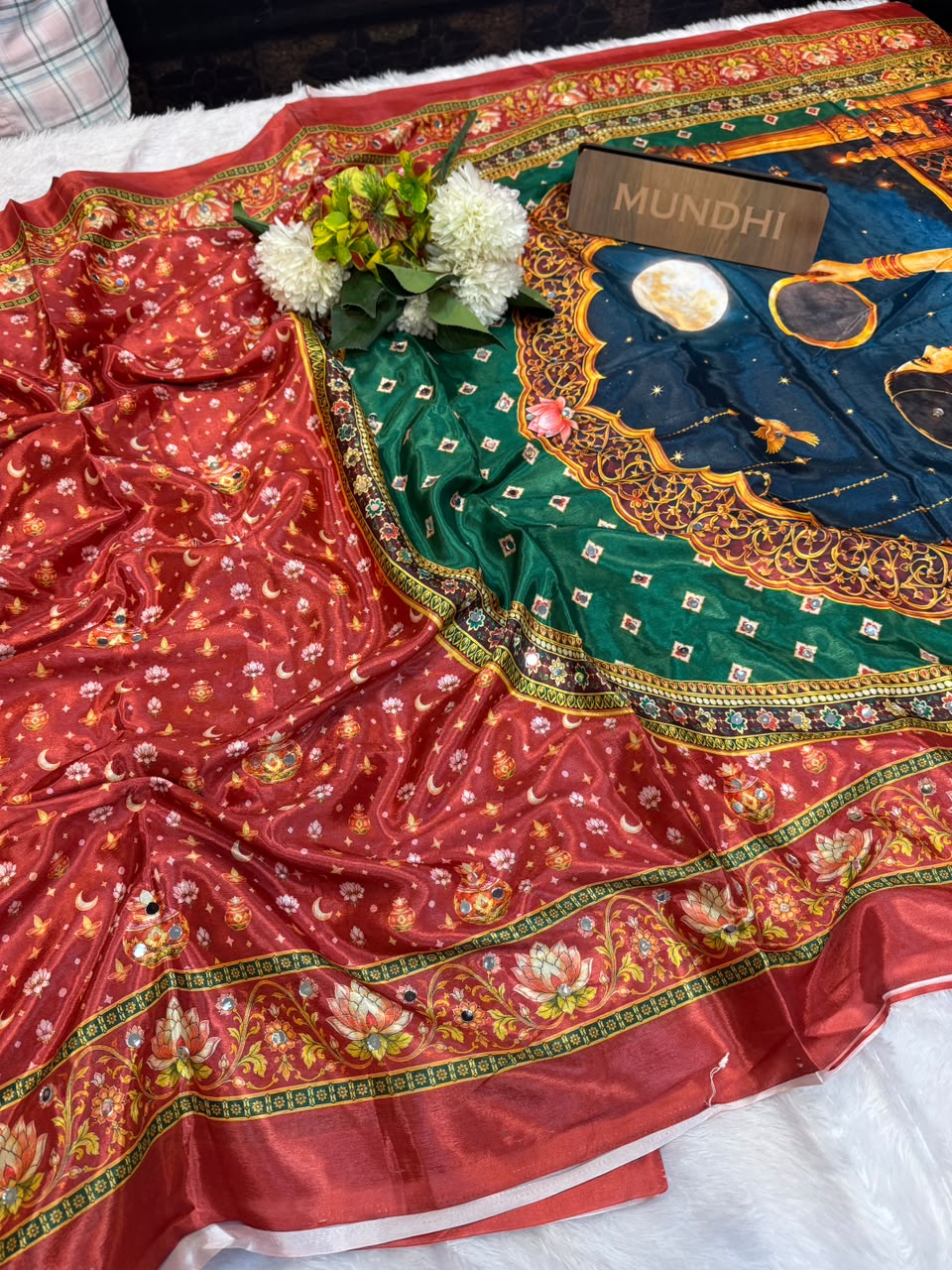 Chinon Mirror | Masakali Take 5Saree Extra10% Discount | CM61