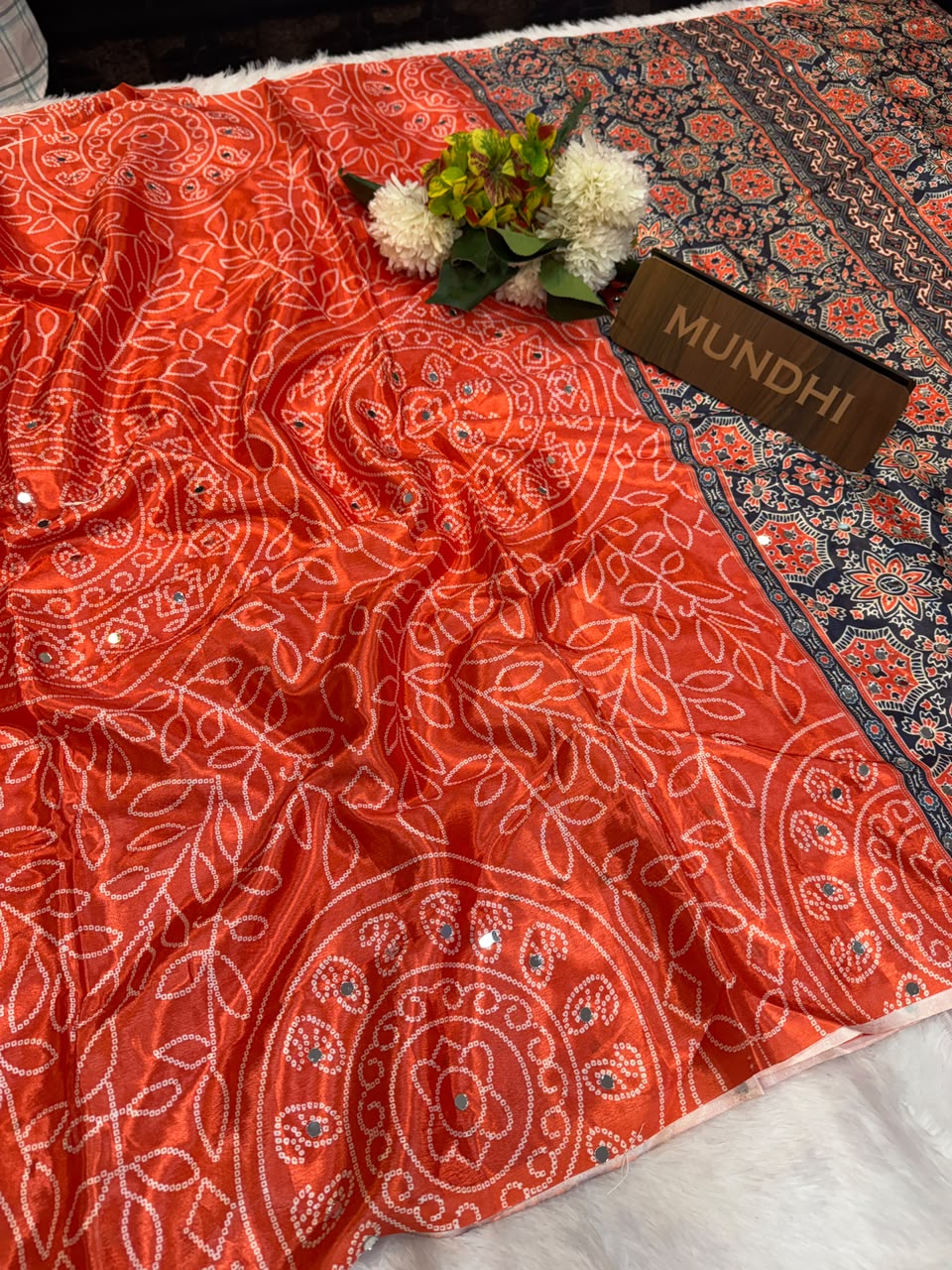 Chinon Mirror | Masakali Take 5Saree Extra10% Discount | CM62